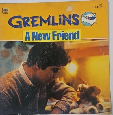 Gremlins A New Friend Golden Book Graphic Novel 1984 Comic