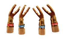 van den Hul Zrób to sam Przykręcane złącza głośnikowe (łopaty) - Zestaw 4 szt.