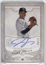 2019 Topps Definitive Collection Rookie 17/50 Justus Sheffield Auto 0eo6