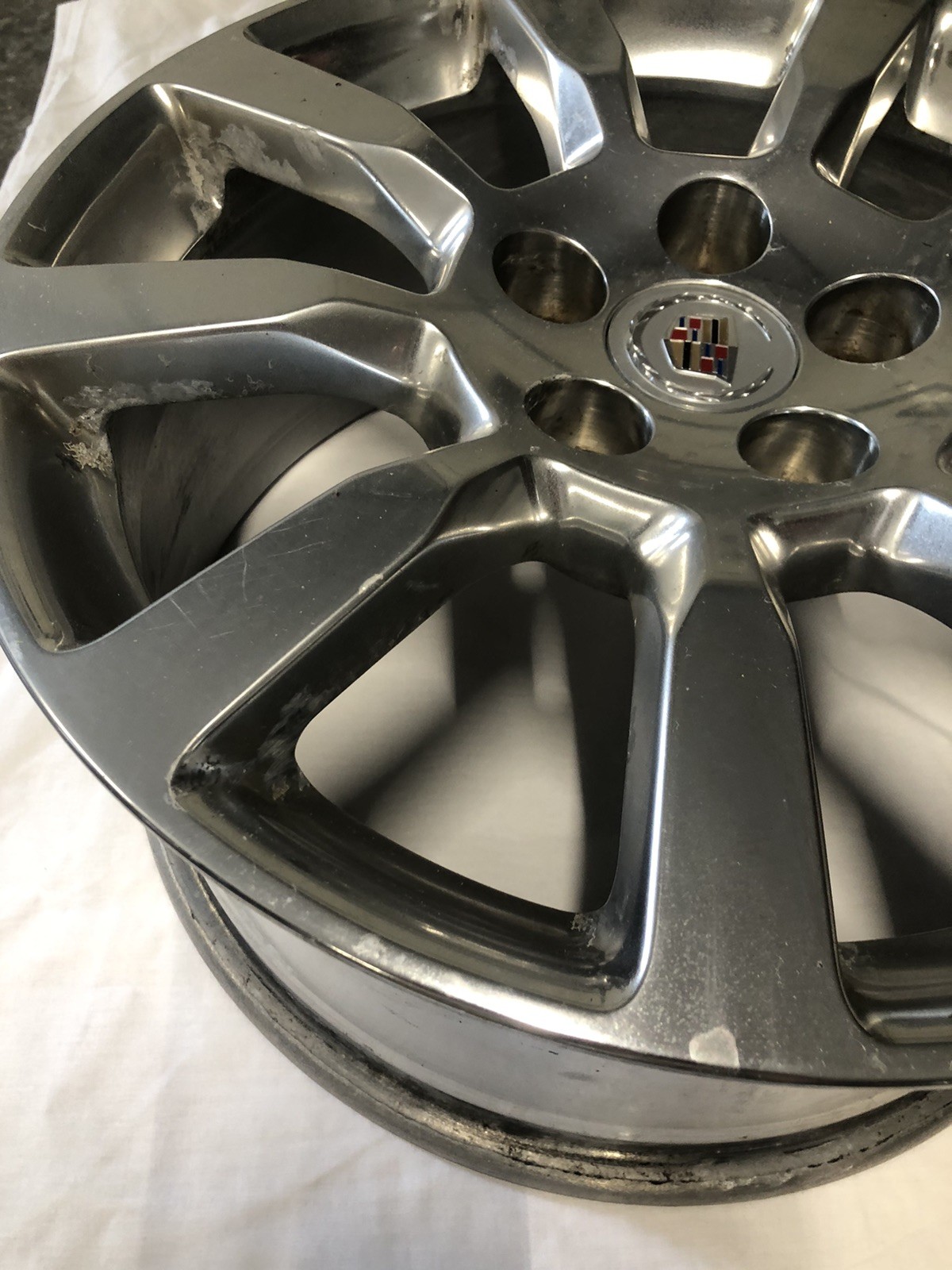 Cadillac Polished CTS OEM Wheel 18” 2008-2009 Original Factory Rim 4627 GUC