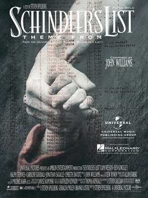 Schindler's List Movie Theme by John Williams Piano Solo Sheet Music