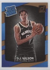 2017-18 Panini Donruss Rated Rookies DJ Wilson #184 09s9