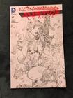 JUSTICE LEAGUE #47 JIM LEE SKETCH HARLEY QUINN VARIANT 1