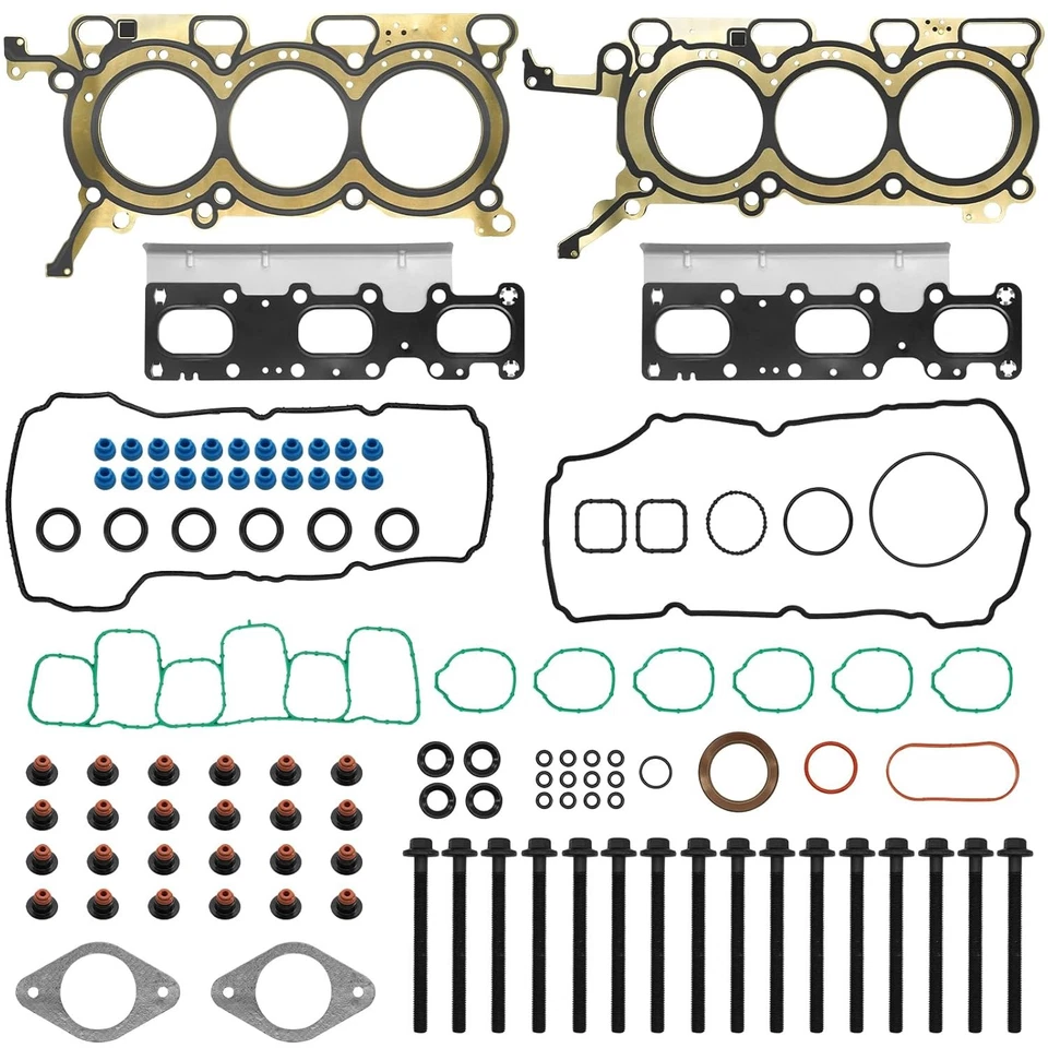 4x Camshaft Timing Chain W/VVT Head Gasket Set Fit Ford F-150 Lincoln MKX 3.5L - Изображение 4 из 4