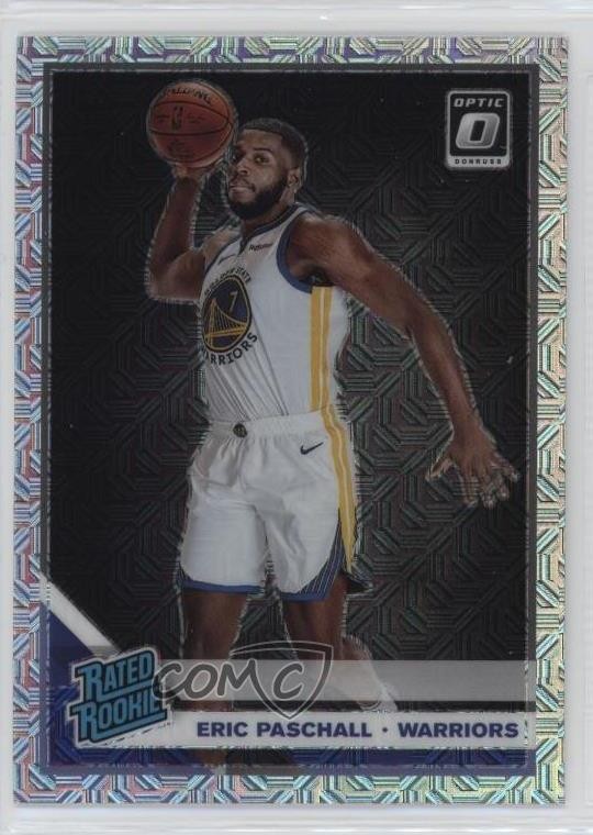 2019-20 Panini Donruss Optic Rated Rookie Choice Prizm Eric Paschall #199 0s5s