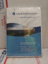New Sealed Rare Clearpoint High Definition Weather PC Software - 1H