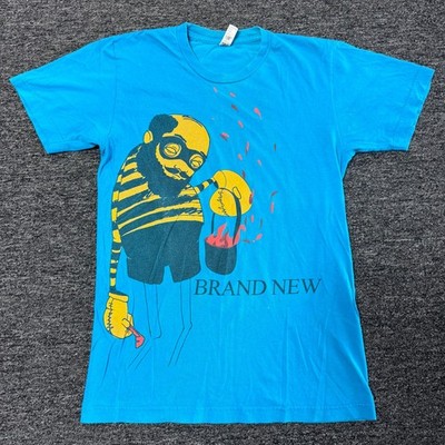 Brand New Thrice Me without You 2007 Band Music T-Shirt Unisex - SZ S Blue