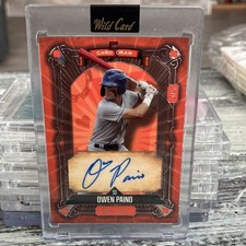 Wild Card 2024 5 Card Draw Owen Paino Auto 3/5  Baseball Sports Trading Card