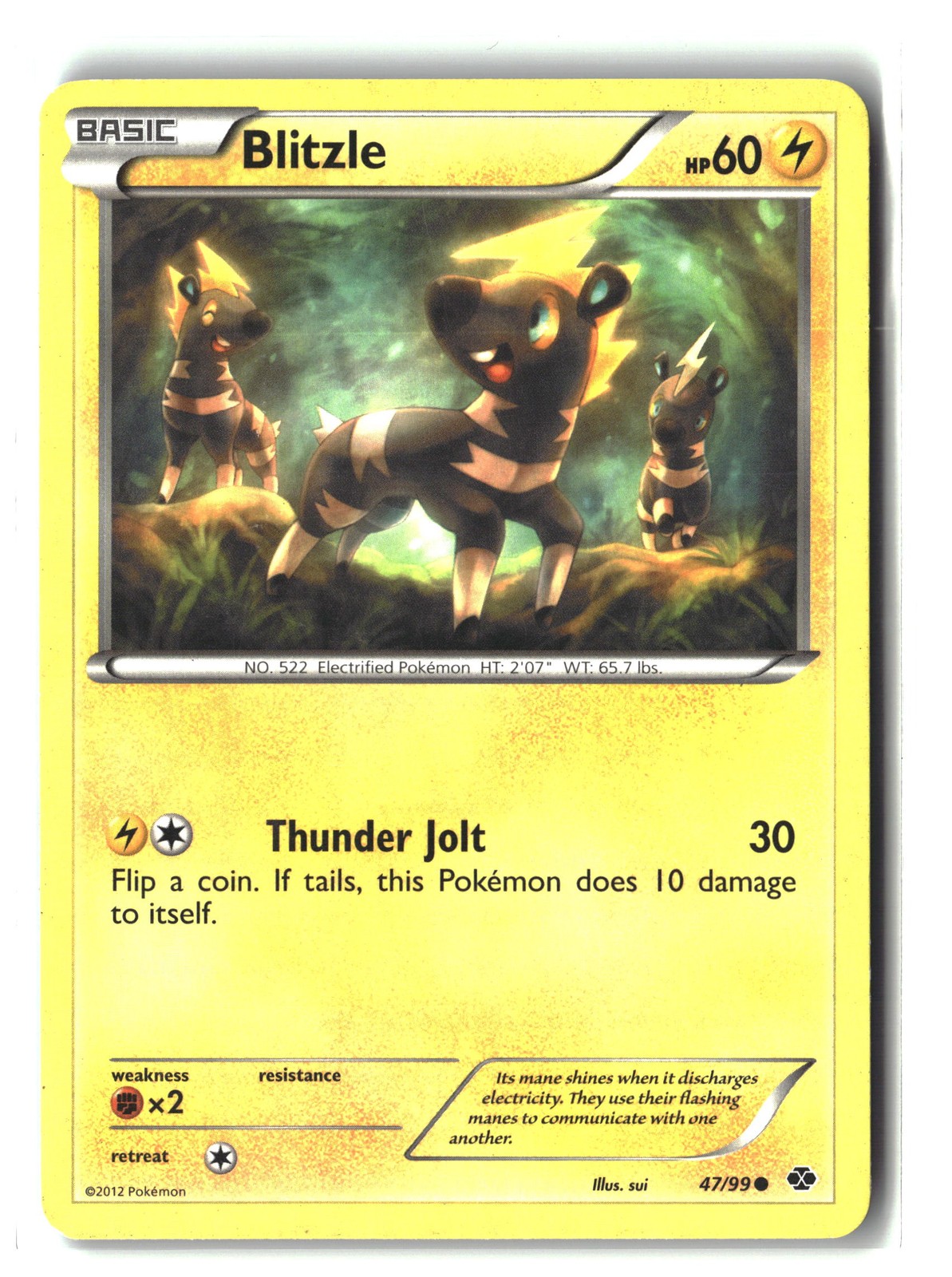 Next Destinies #47/99 Blitzle