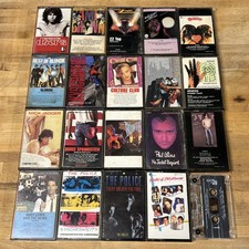 Classic Rock Cassette Tape Lot - 20 Tapes - Doors, Police, ZZ Top, Blondie Heart