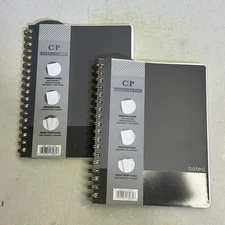 CAROLINA PAD Professional Spiral Notebook Executive Ruled 7.88" X 9.94" Grey