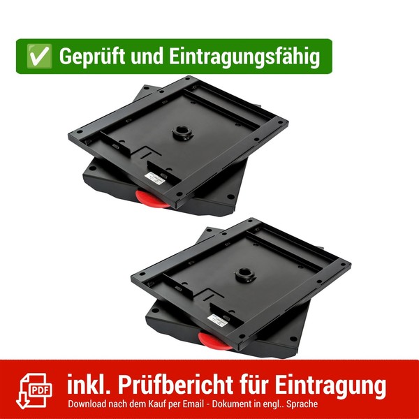 2X Drehkonsole Passend FüR Iveco Daily Ab 2014 - YTD Fahrer- Und Beifahrerseite-image