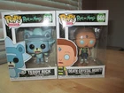Funko Pop! Vinyl: Rick and Morty - Teddy Rick #662 & 660 Death Crystal Morty