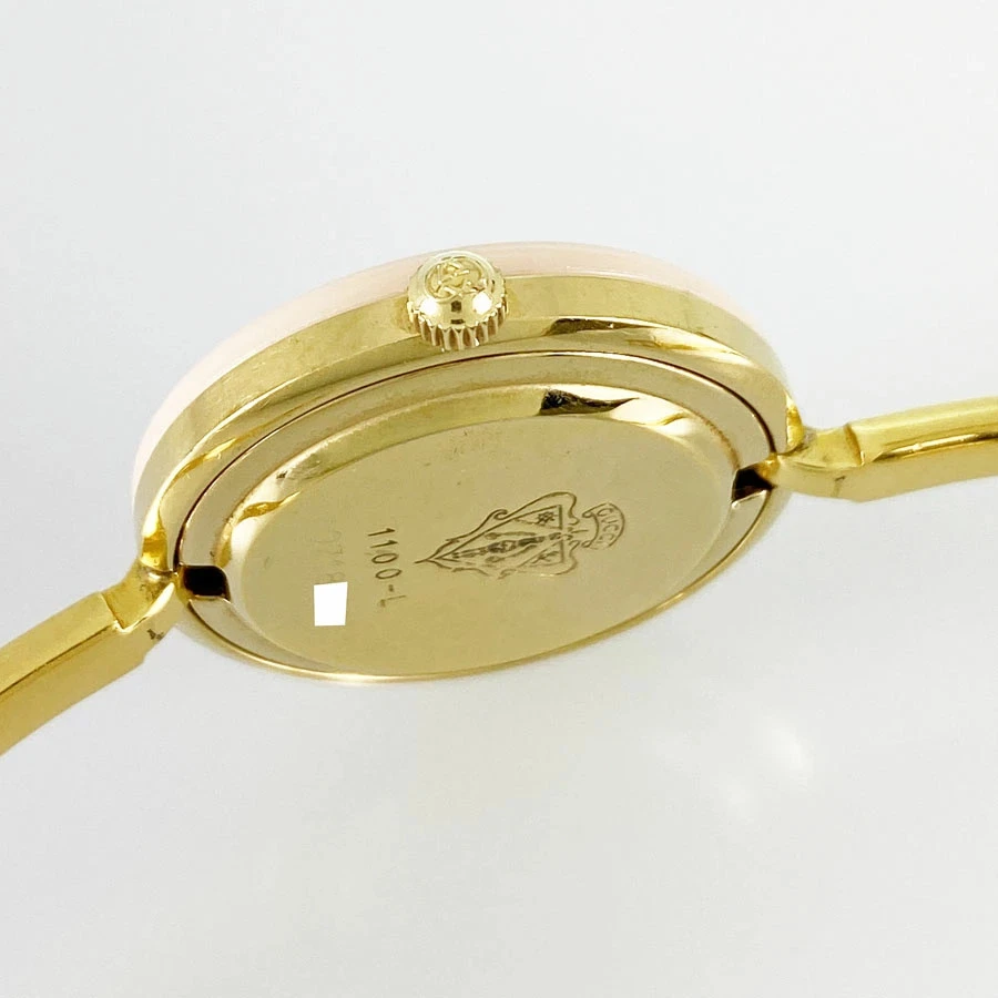 GUCCI 1100 L GP Quartz Ladies Wristwatch ht Used - Image 2 of 4