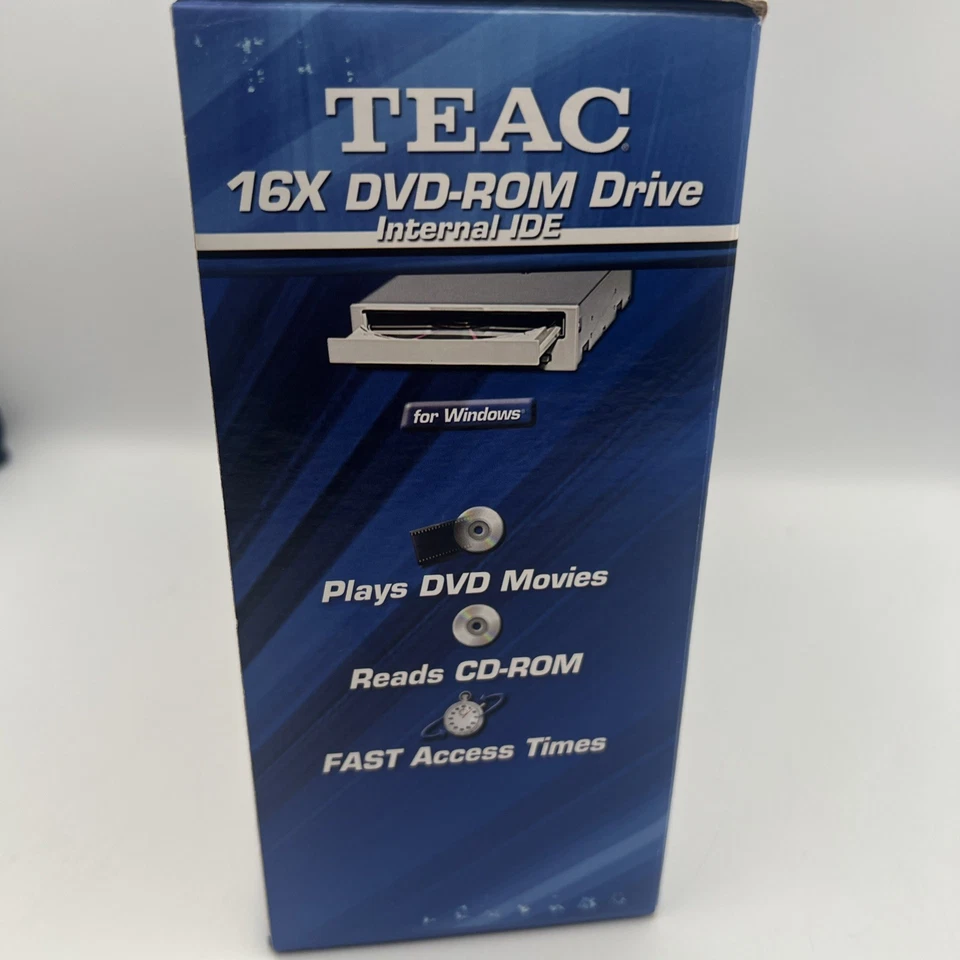 Internal IDE DVD-ROM Drive DV-516G-000 Teac DV-516G Black 16x DV516 - READ - Image 3 of 4
