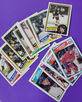1984-85 1988-89 TOPPS HOCKEY TRADING CARDS YOU PICK FREE SHIPPING