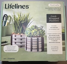 Lifelines Cord-Wrapped Planters Crafting Kit