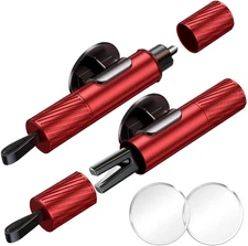 EJU 2Pcs Car Emergency Escape Tools Window Glass Breaker Seatbelt Cutter Rescue