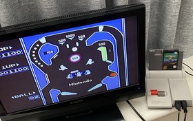 NES ~ PINBALL~ Nintendo Game 3 Screw NES-PN-GBR Game Cart Only Pal