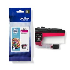 Image of Original Brother LC424M Magenta Ink Cartridge (LC424M)