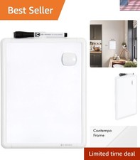 Stain-Resistant Magnetic Whiteboard 8.5 x 11 for Students and Professionals