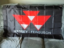 Massey Ferguson Flagge Banner Garage Werkstatt 5 Fu&szlig; x 3 Fu&szlig; 150 cm x 90 cm Landwirtschaft