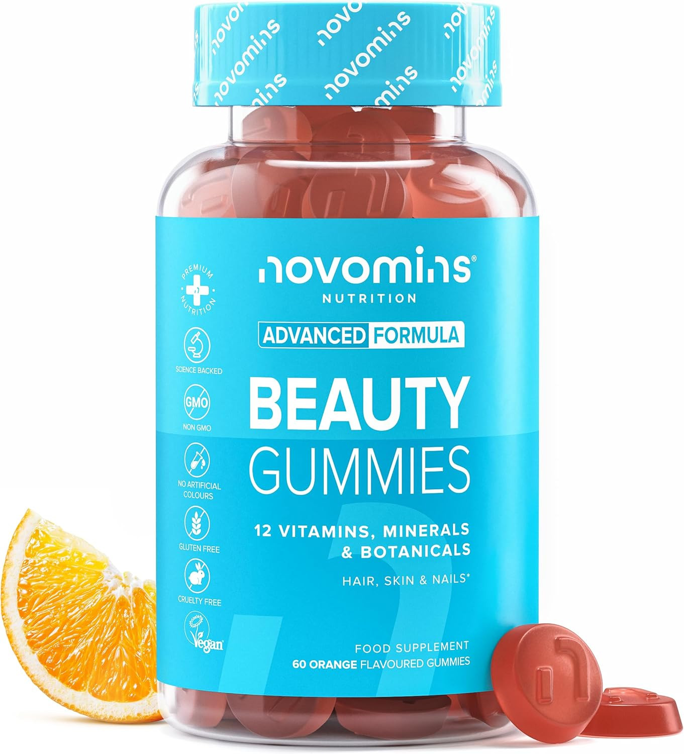 Gommose Capelli Pelle Unghie Vegane: Biotina e Zinco per la tua Bellezza