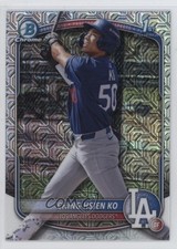 2025 Bowman Chrome Prospects Mega Box Mojo Refractor Ching-Hsien Ko 1s9g