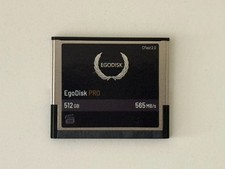 EgoDisk PRO 512GB CFast 2.0 Memory Card - USED/EXCELLENT CONDITION