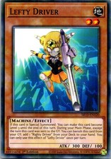 Lefty Driver #SR10-EN020 Yugioh 1st Edition Lightly played