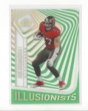 2021 Panini Illusions Illusionists Emerald #2 Rob Gronkowski Buccaneers