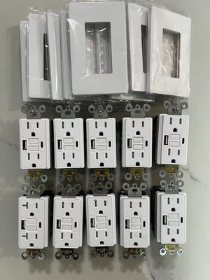 #ad 10PACK 15AMP GFCI Outlet with Type A amp; Type C USB Charging Ports ETL Listed $99.99