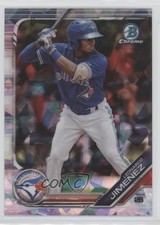 2019 Bowman Chrome Draft Sapphire Edition Leonardo Jimenez #BDC-78 02yu