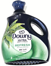 Downy Ultra Soft Plus Fresh Fabric softener Birch Water  Botanicals 4xSoft 93oz
