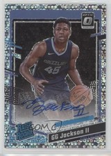 2023-24 Panini Donruss Optic Fast Break Holo Prizm GG Jackson II #260 Auto 1b7p
