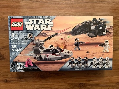 Lego Star Wars 40755 Imperial Dropship vs. Rebel Scout Speeder, BRAND NEW IN BOX