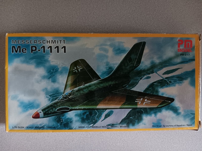 PM Model PM-217 Messerschmitt Me P-1111 Model Kit 1/72 Scale