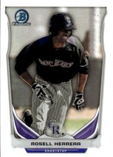 2014 Bowman Draft Rosell Herrera #CTP-21 Chrome Top Prospects Refractors 16N