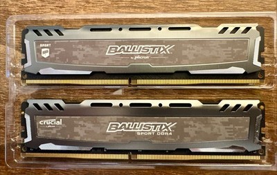 Crucial Ballistix Sport DDR4 16GB (2x8GB) 2400MHz RAM