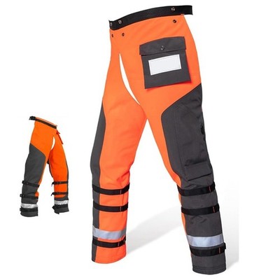 Effizient für Holzfällerausrüstung 9-lagige schützende Kettensägenhose für alle Benutzer