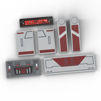 Upgrade-Kit (Bedruckte Teile) FüR Lego® Star Wars 75413 Juggernaut/ Turbotank