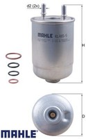 Mahle KL485/5D Kraftstofffilter Kraftstoffilter FüR Renault FüR Suzuki