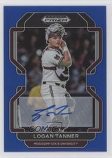 2022 Panini Prizm Draft Picks Blue 50/99 Logan Tanner #PDP55 Auto 18rc