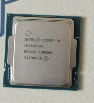 INTEL CORE i9-11900K LGA1200 8 Cores 16 Threads 3.5Ghz CPU Support ASUS rog Z590