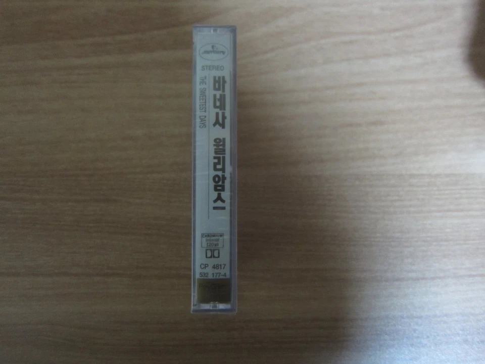 Vanessa Williams - The Sweetest Days Korea Edition Sealed Cassette Tape  - Image 3 of 3