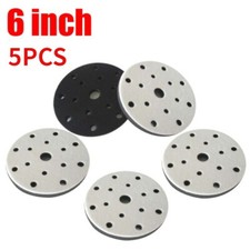 5 pcs 6 inch Sponge interface pad hook loop sanding Disc Sander Backing Pads