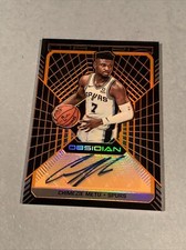 2018-19 Panini Obsidian Matrix Prizm #/50 Chimezie Metu #MA-CMT Rookie Auto RC
