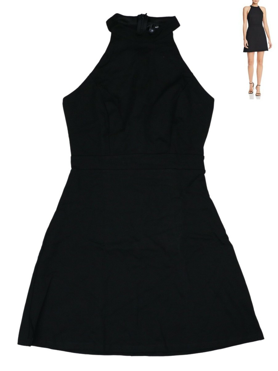 black high neck sleeveless bodycon dress PrettyLittleThing Women's Tall Double Layer High Neck Sleeveless Maxi Dress in Black