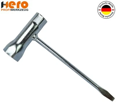 HERO WERKZEUG Zündkerzenschlüssel Kombischlüssel Motorsäge 13x19mm für Stihl Kettensäge HERO