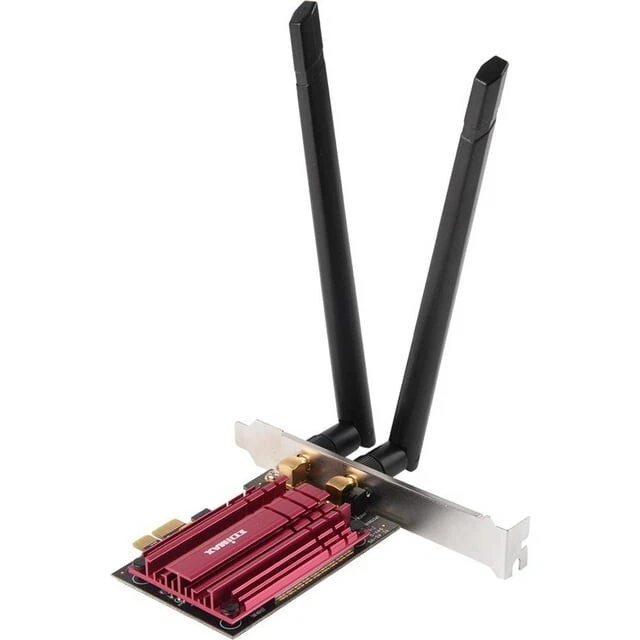 NEW Edimax AC1200 PCIe Dual Band 2.4+5GHz Wi-Fi Adapter EW-7822PIC + 2x 5dBi - Image 3 of 4